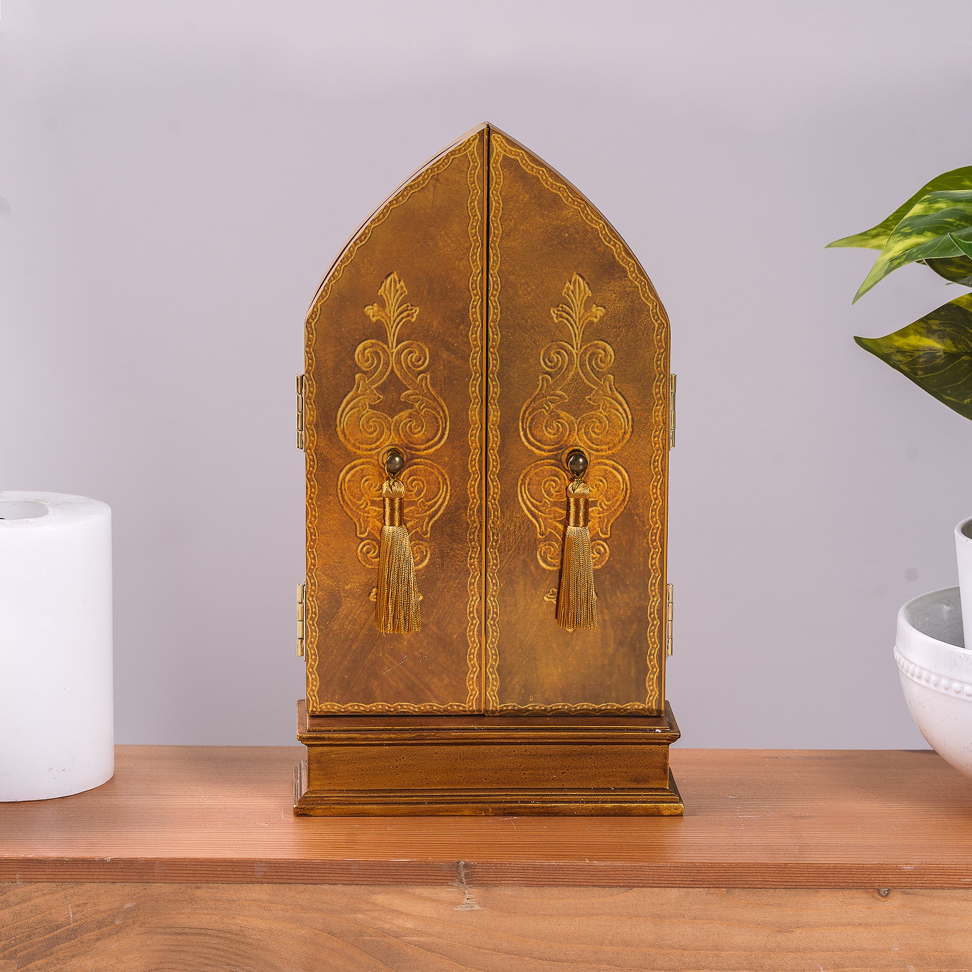 Golden Crucifiction Triptych - 10"