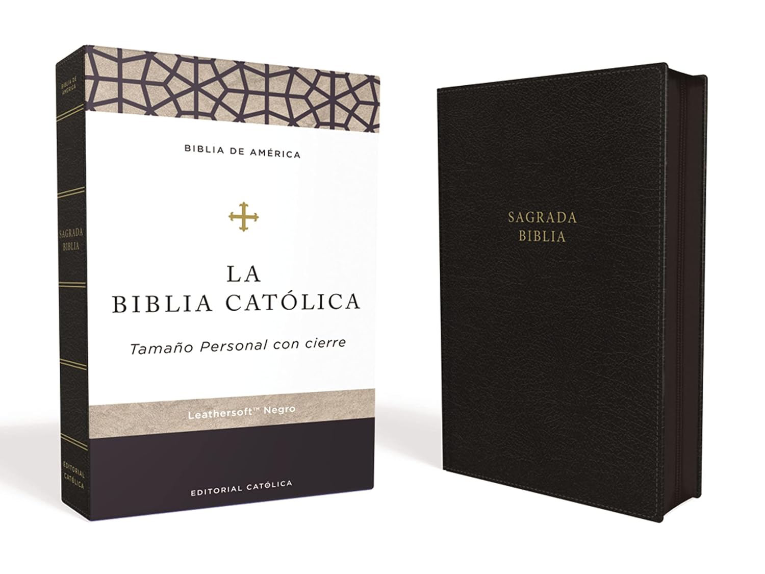 Biblia Catolica Tamaño Personal Con Cierre - Zippered Catholic Bible: Spanish Edition