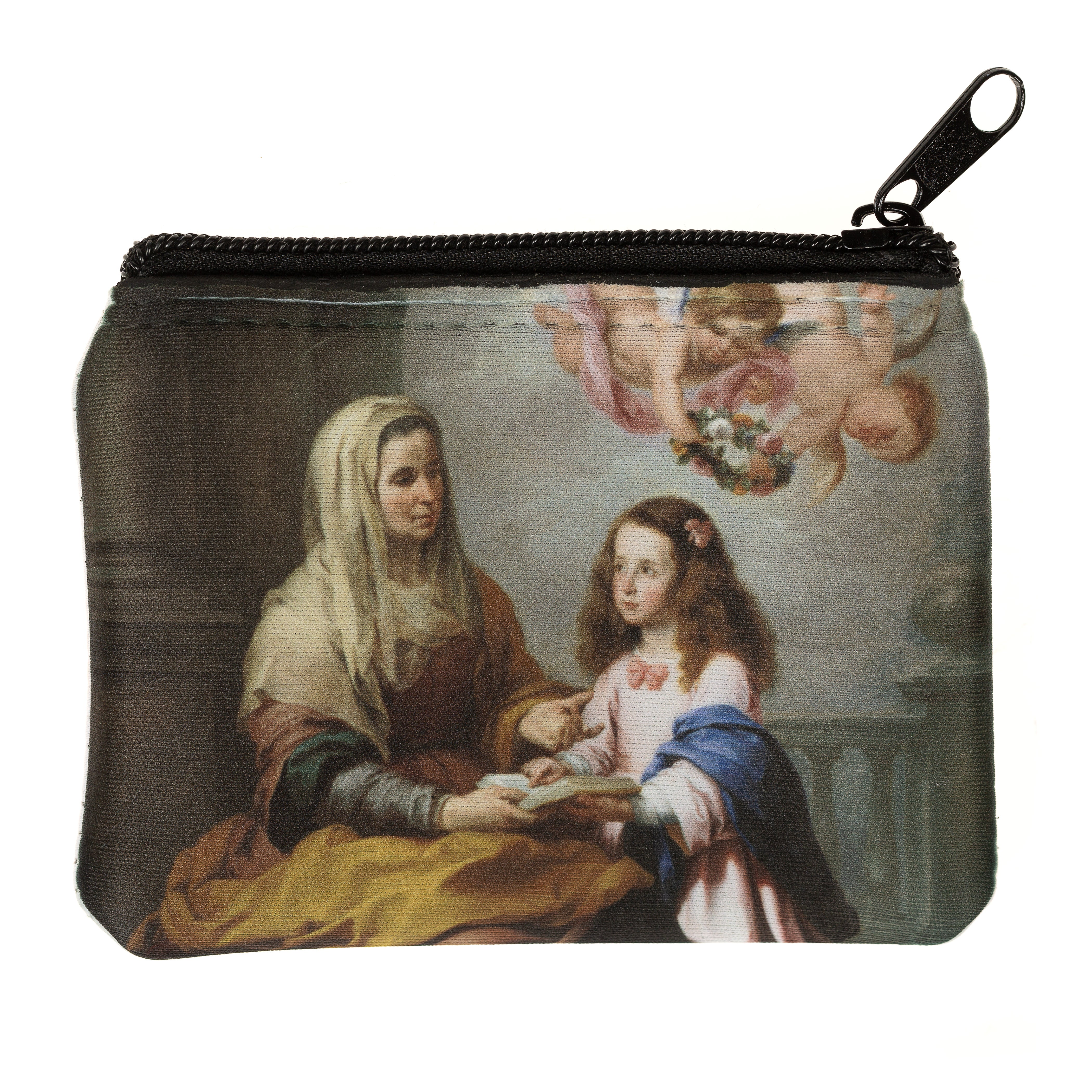 Personalized St. Ann Rosary Pouch