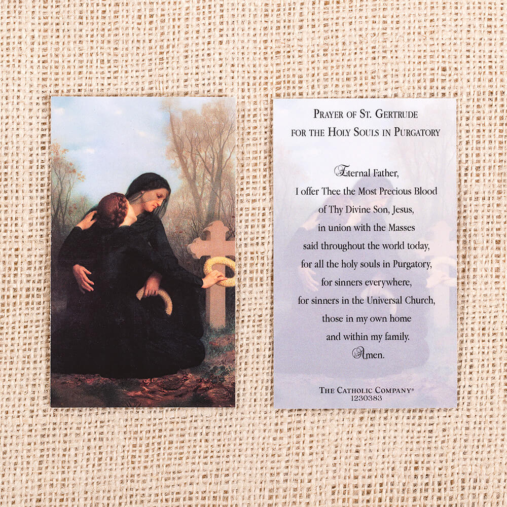 Holy Souls Prayer Card