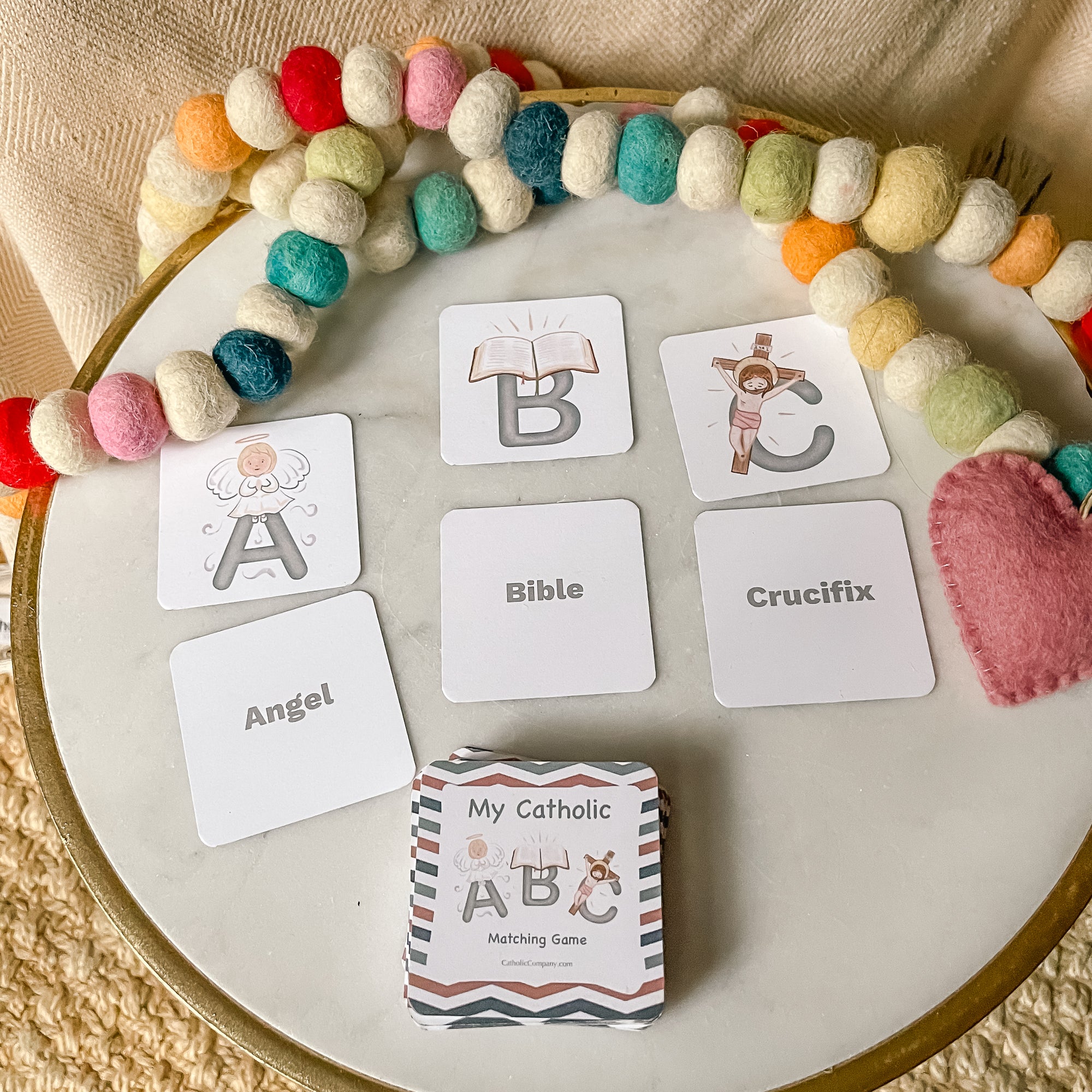 My Catholic ABC Matching Game