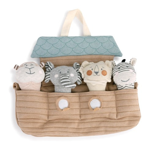 Plush Squeaker Noah's Ark Set