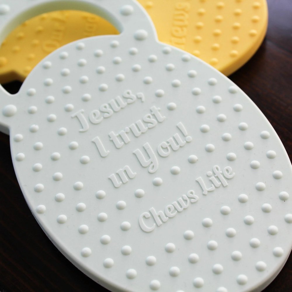 Divine Mercy Silicone Teether