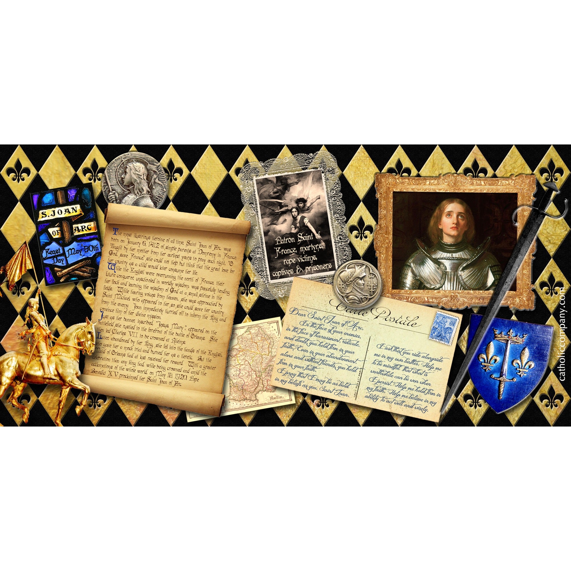 Saint Joan of Arc Story Mug