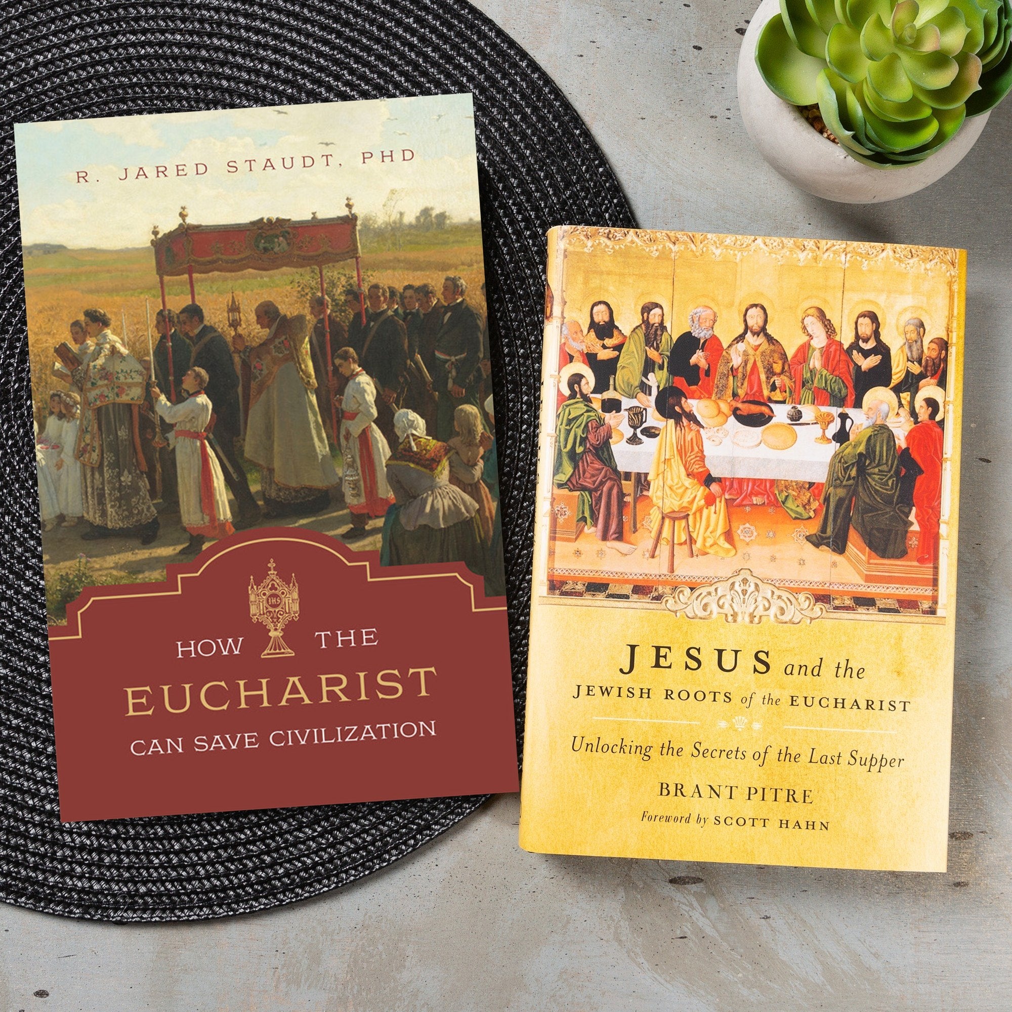 How the Eucharist Can Save Civilization & Jesus and the Jewish Roots of the Eucharist: Unlocking the Secrets of the Last (2 Book Set)