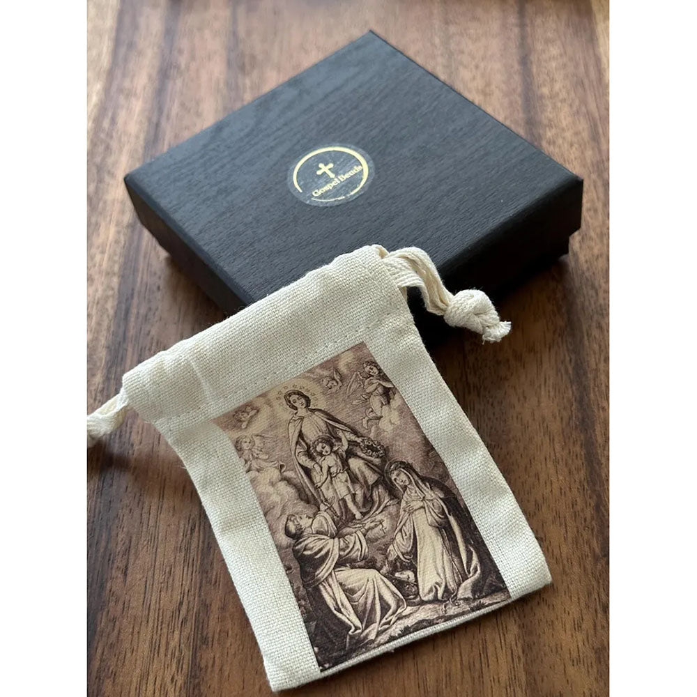 Rustic Sandalwood Our Lady of Guadalupe Rosary