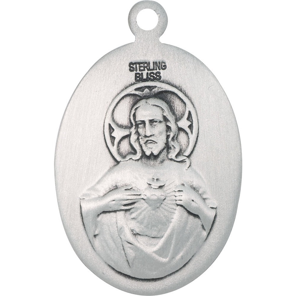 Sterling Silver Our Lady of Guadalupe Pendant - 2508127