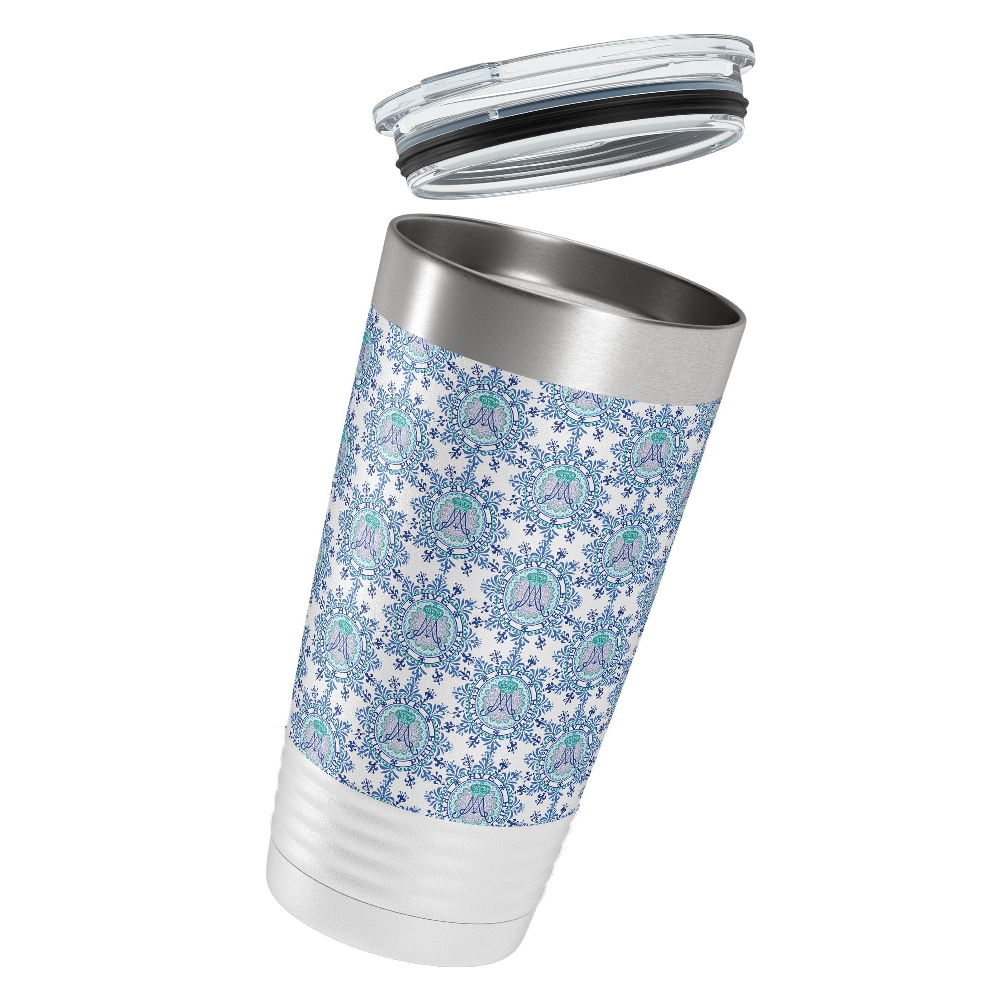 Ave Maria White Insulated 20oz Tumbler