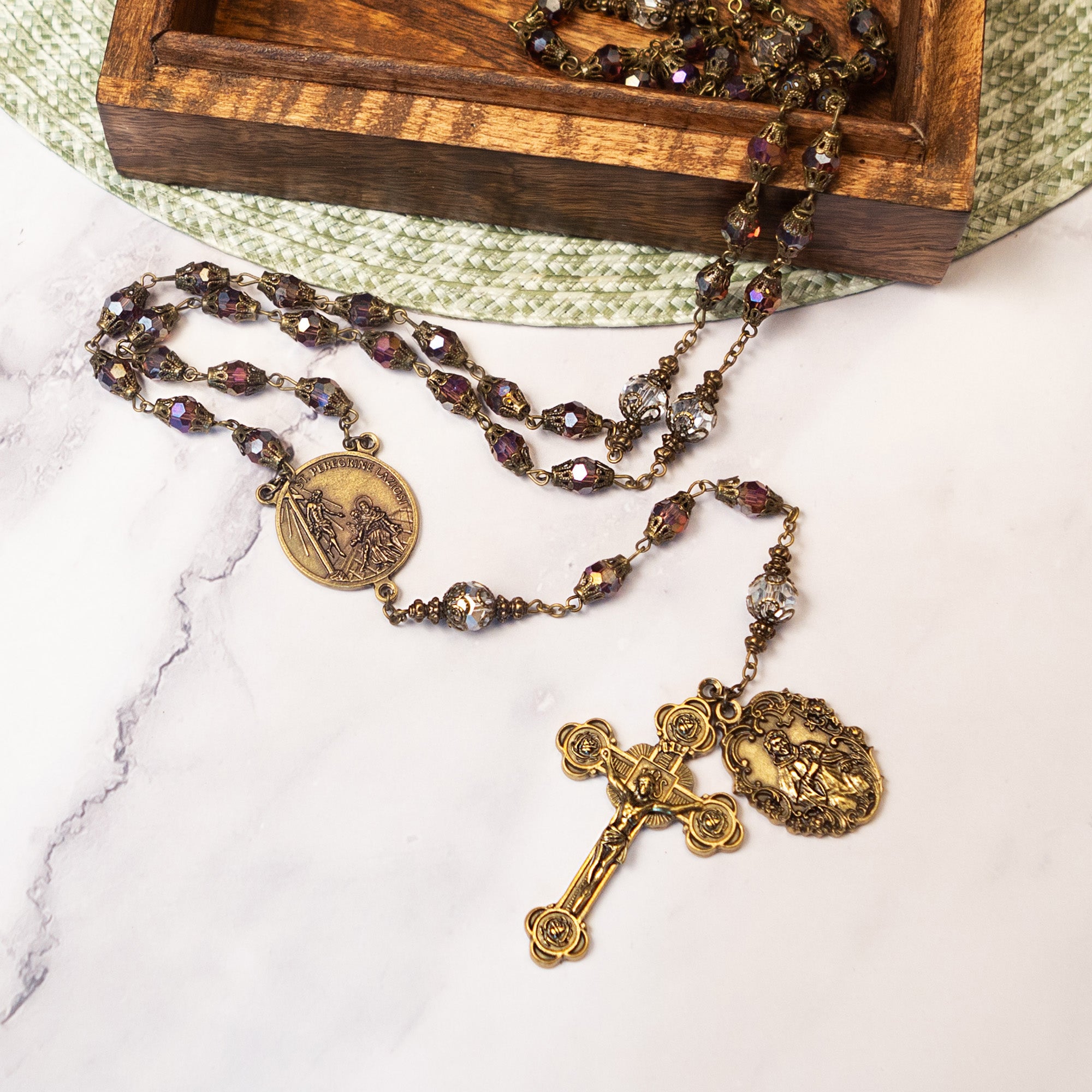 Collector's Edition St. Peregrine Rosary