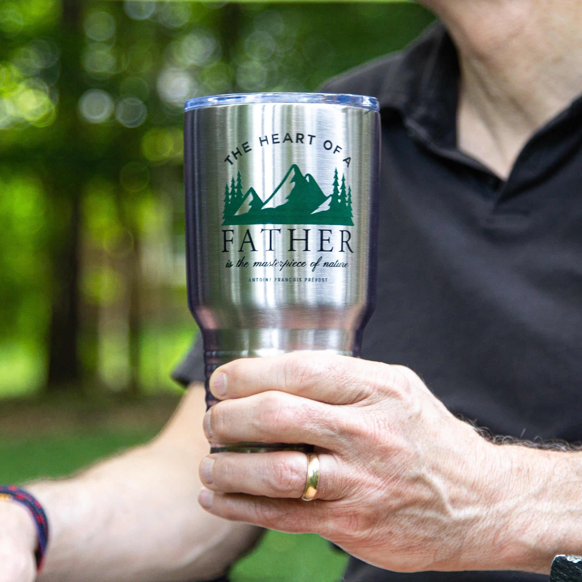 Heart of a Father Stainless 30oz Tumbler