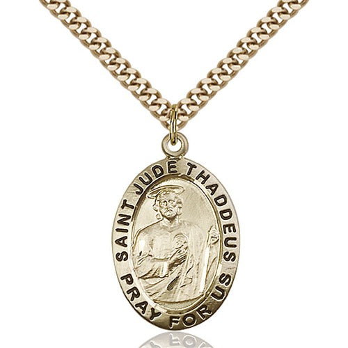 14kt Gold Filled St. Jude Pendant - 2508303