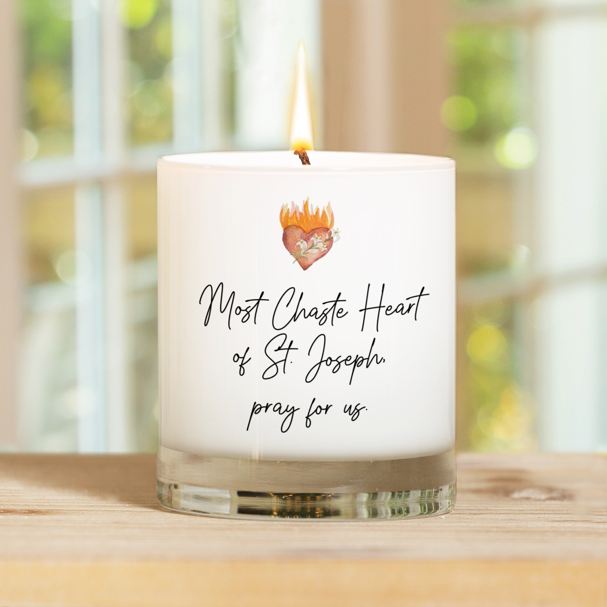 Heart of St. Joseph Candle