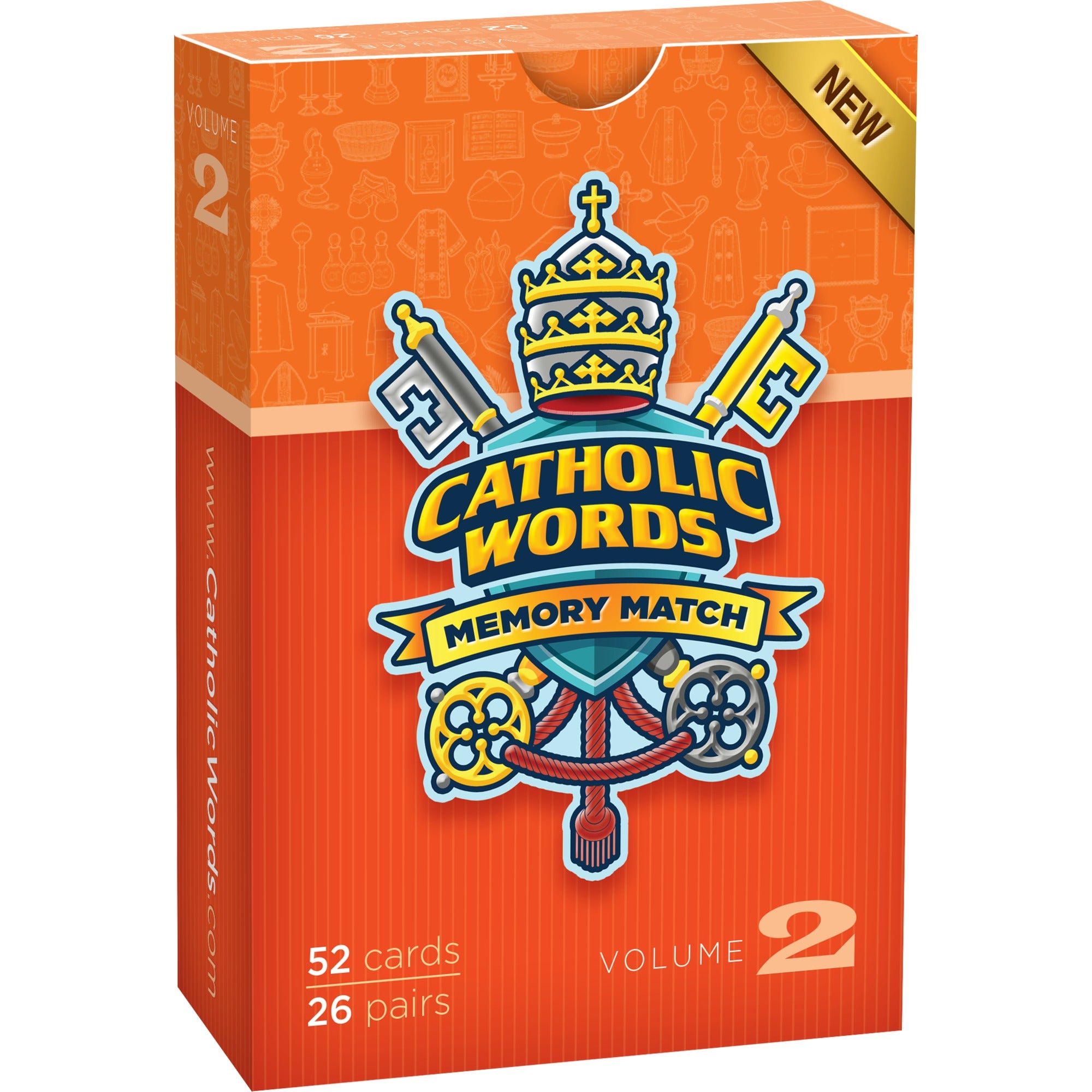 Catholic Words Card Matching Game, Vol. II
