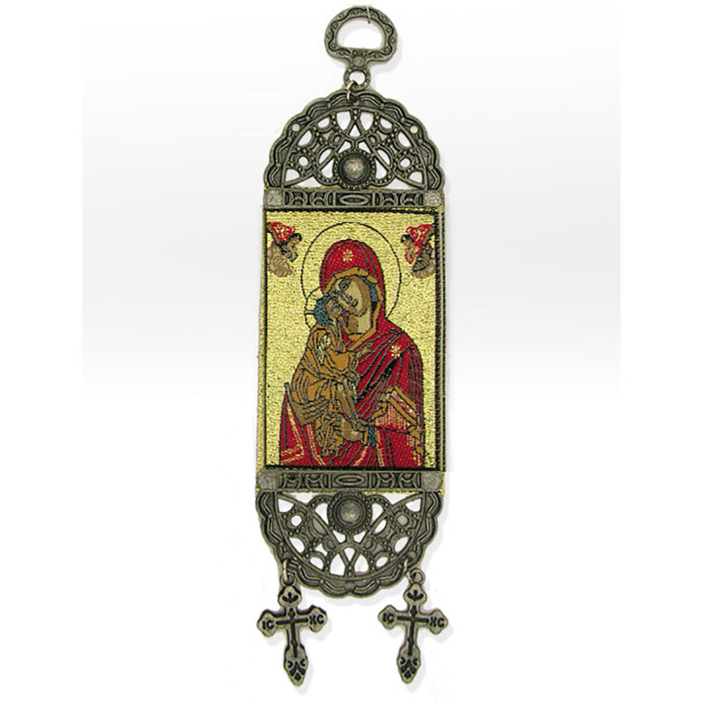 Madonna & Child Icon Tapestry Home Blessing
