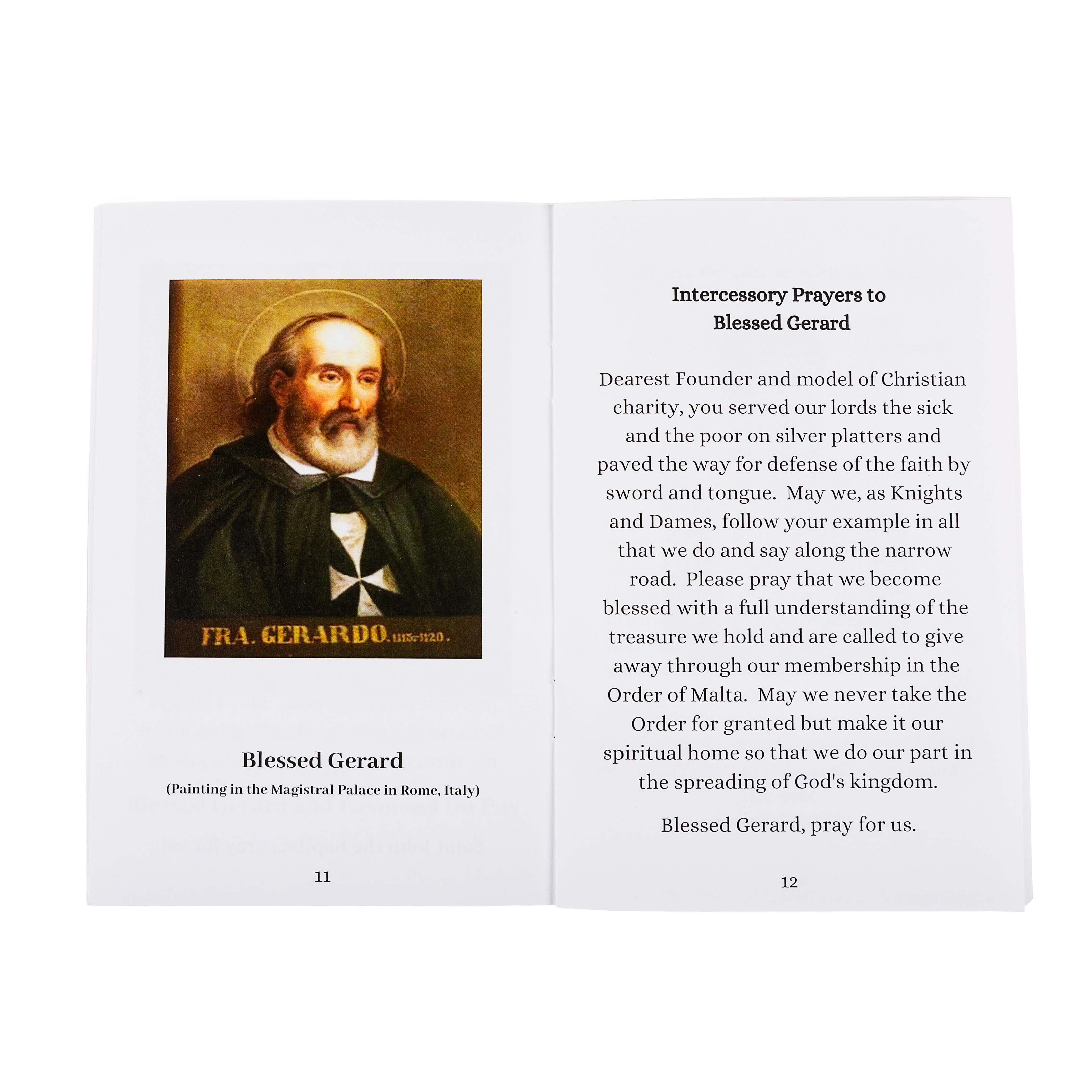 Order of Malta Custom Beatitudes Chaplet & Booklet Gift Set