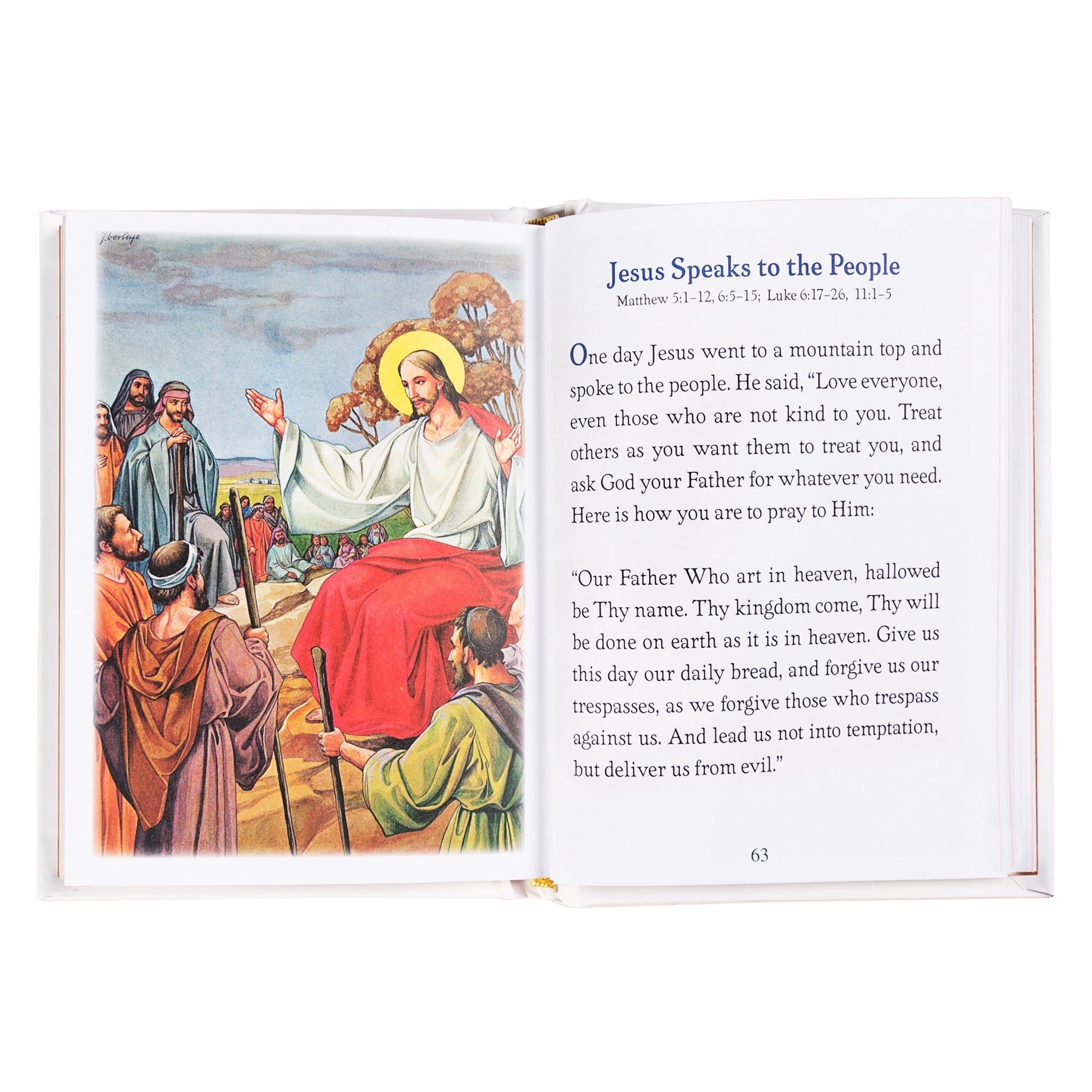 Personalizable Catholic Child's Baptismal Bible