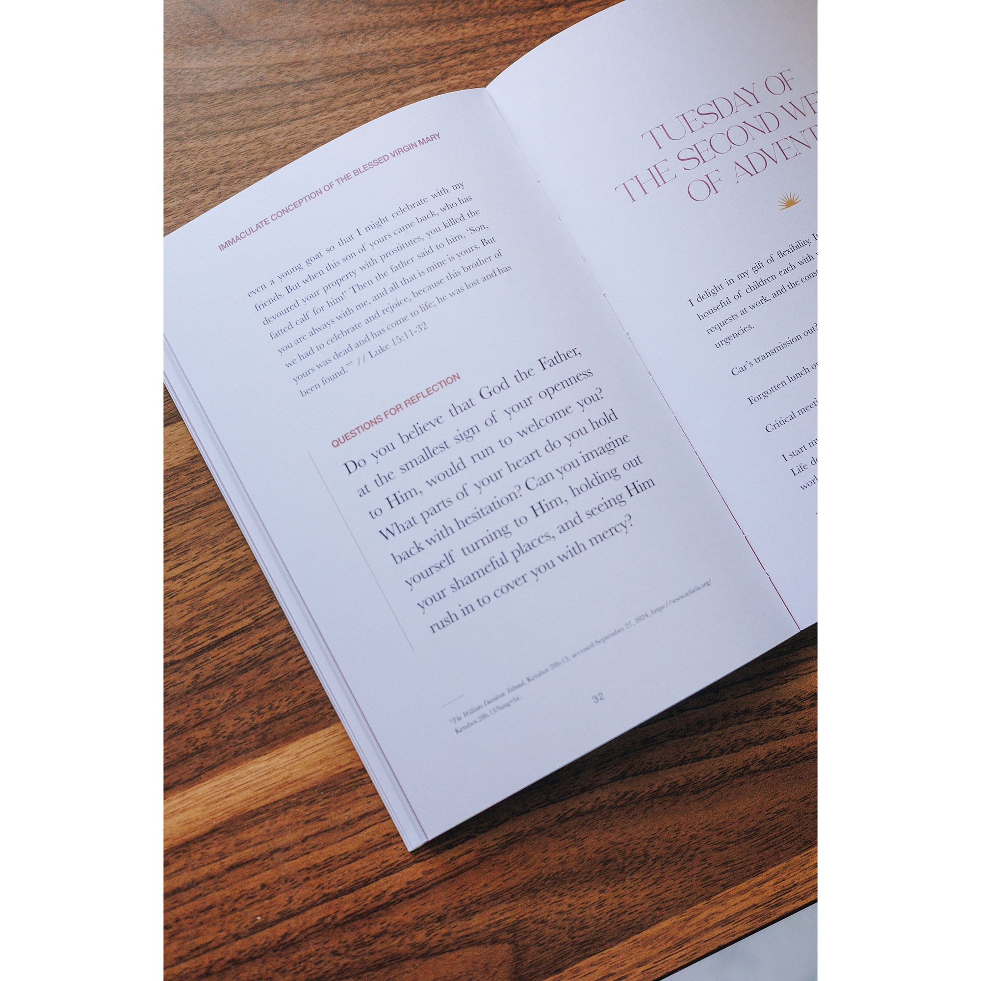 In Time: A Catholic Advent Devotional for Women about Time and Waiting