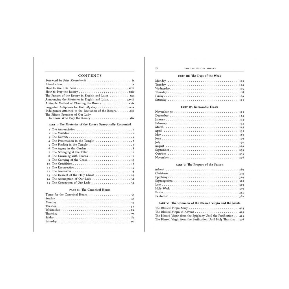 The Liturgical Rosary: Meditations for Each Hour, Day & Season of the Liturgical Year (2nd Edition)