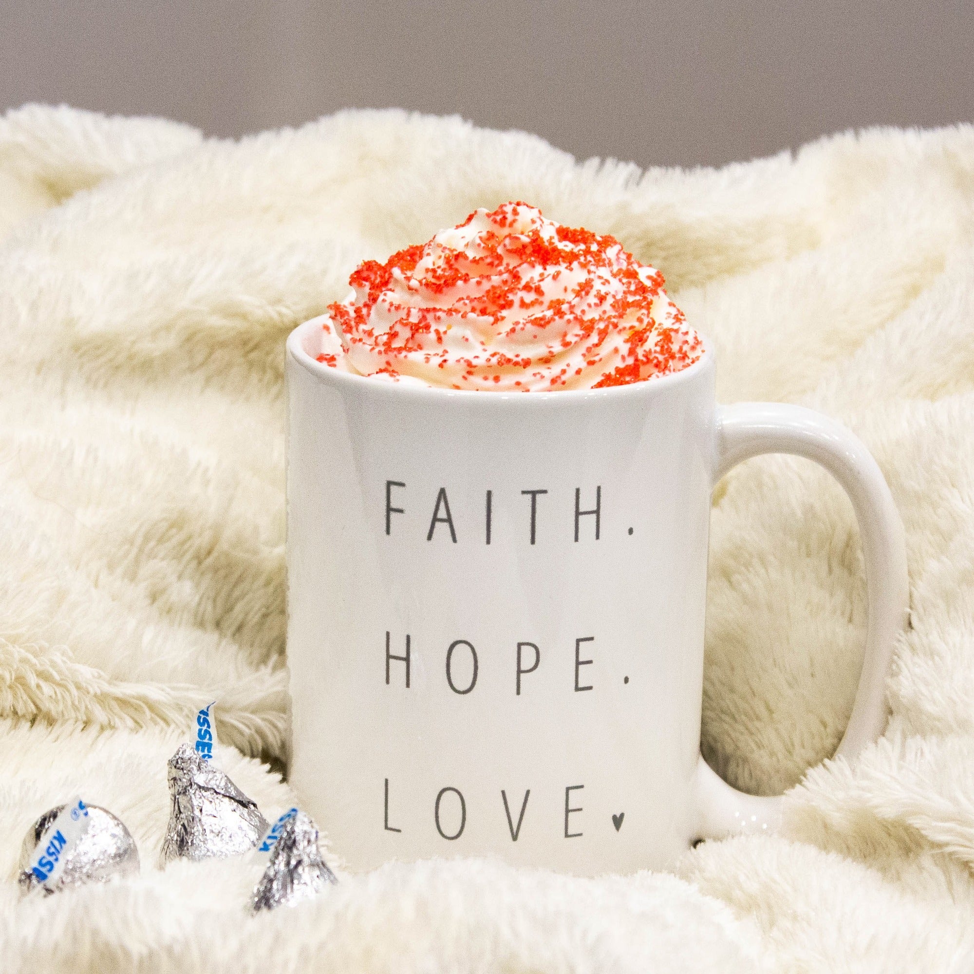 Faith, Hope, Love Elegant Mug