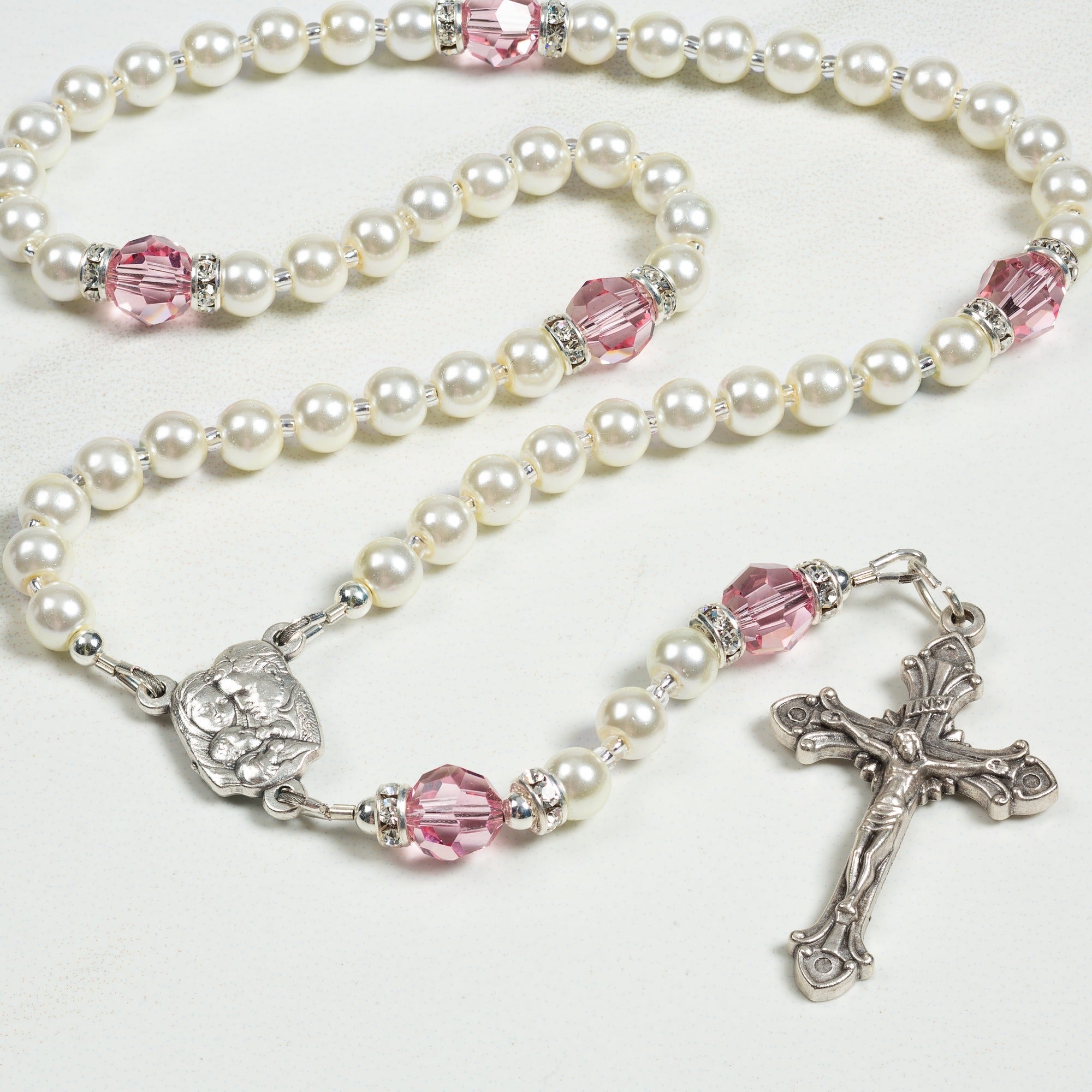 Holy Family Girl Baptism Rosary