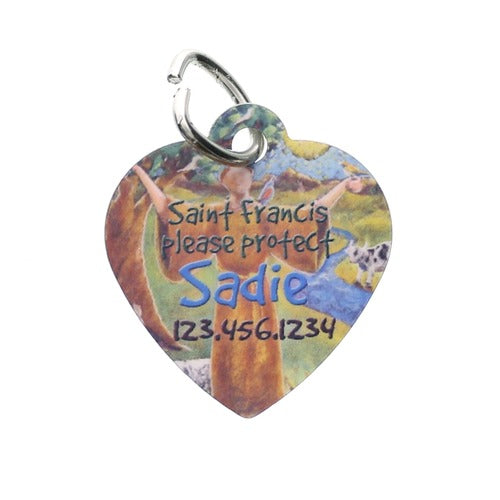 Personalized St. Francis Pet Tag