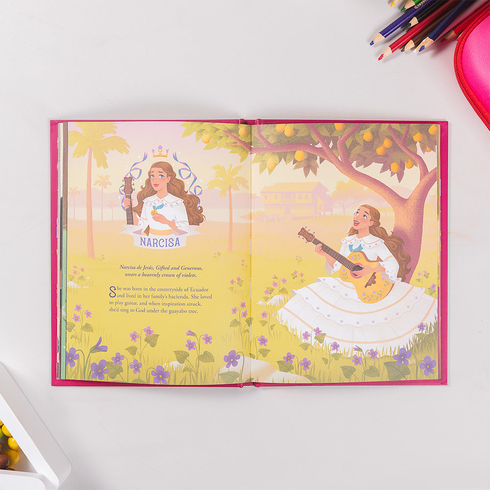 Princesses of Heaven Necklace & Book Gift Set