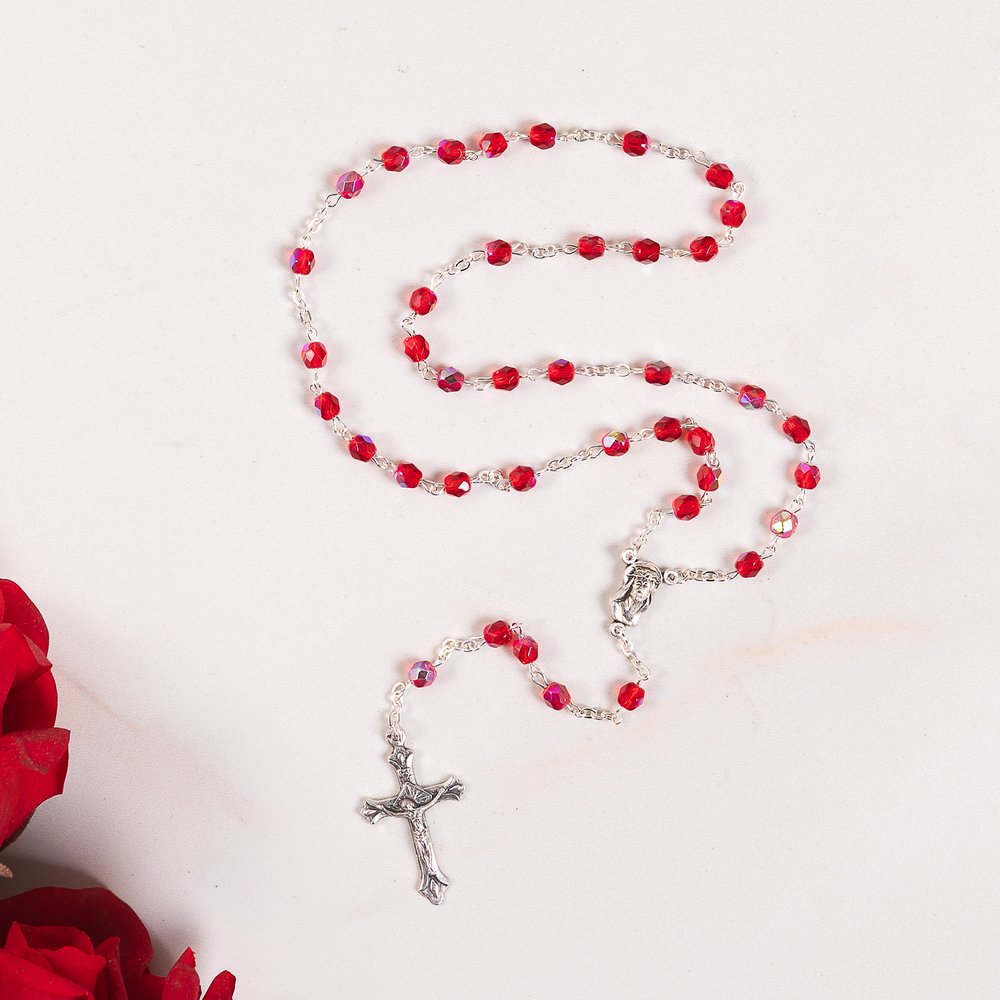 Red Crystal Precious Blood Chaplet