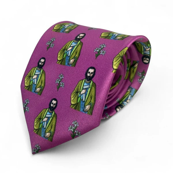 Purple St. Joseph Necktie