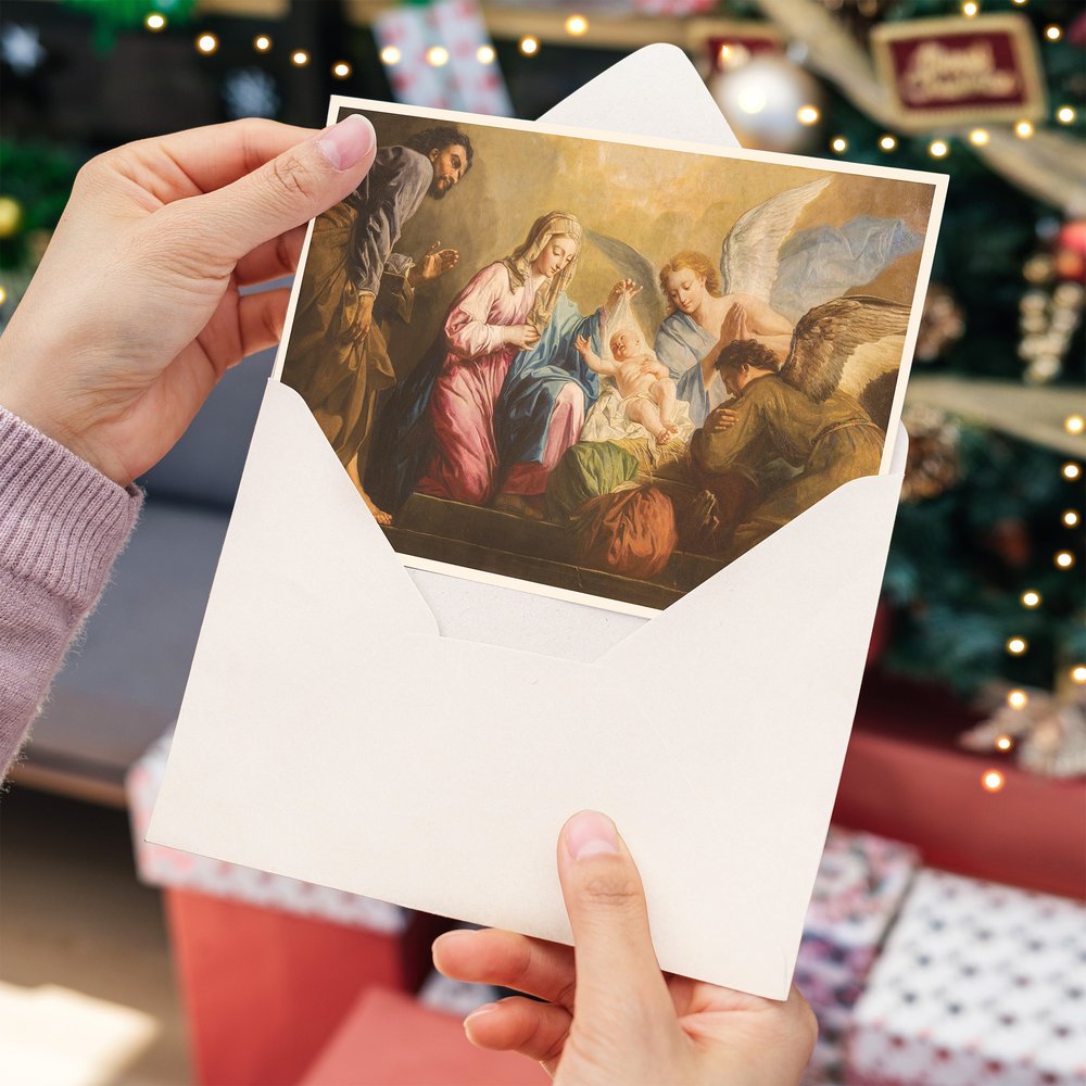 Pellegrini's Nativity Christmas Cards - Set of 20