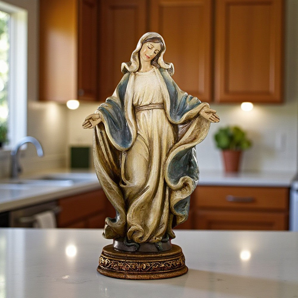 Italian Style Our Lady of Grace Statue - 6.25"