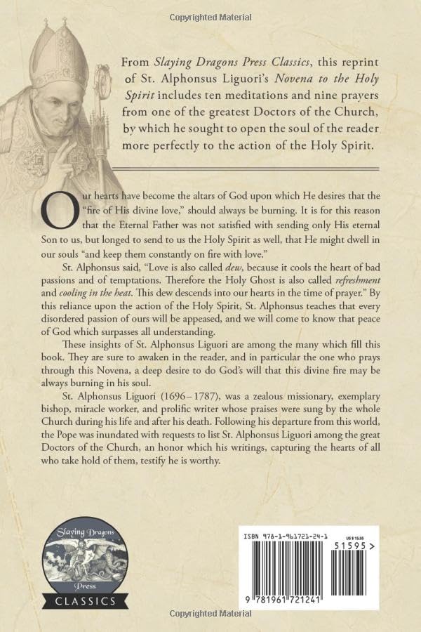 Novena to the Holy Spirit: St. Alphonsus Liguori’s Prayers and Meditations in Preparation for Pentecost