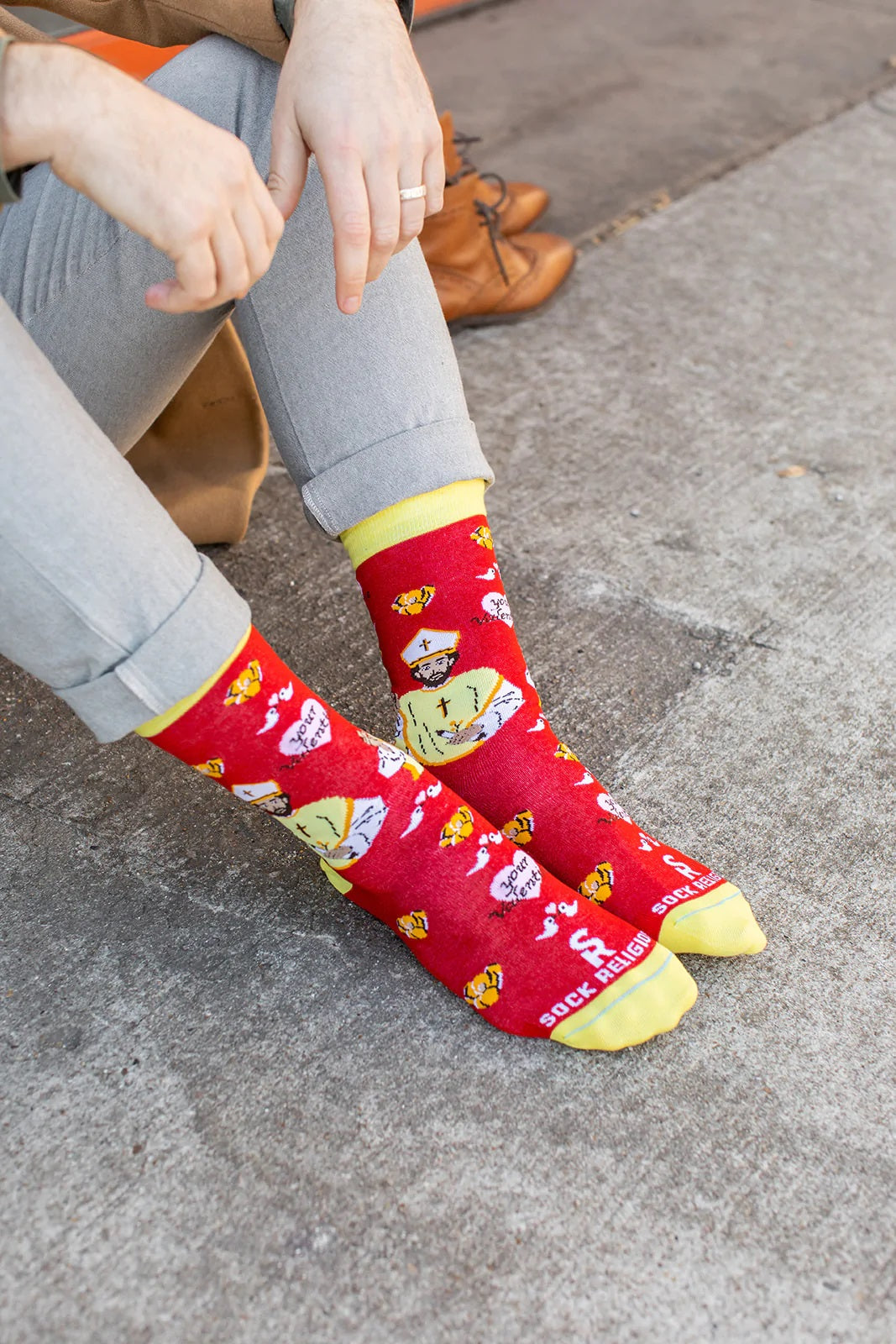 St. Valentine Adult Socks