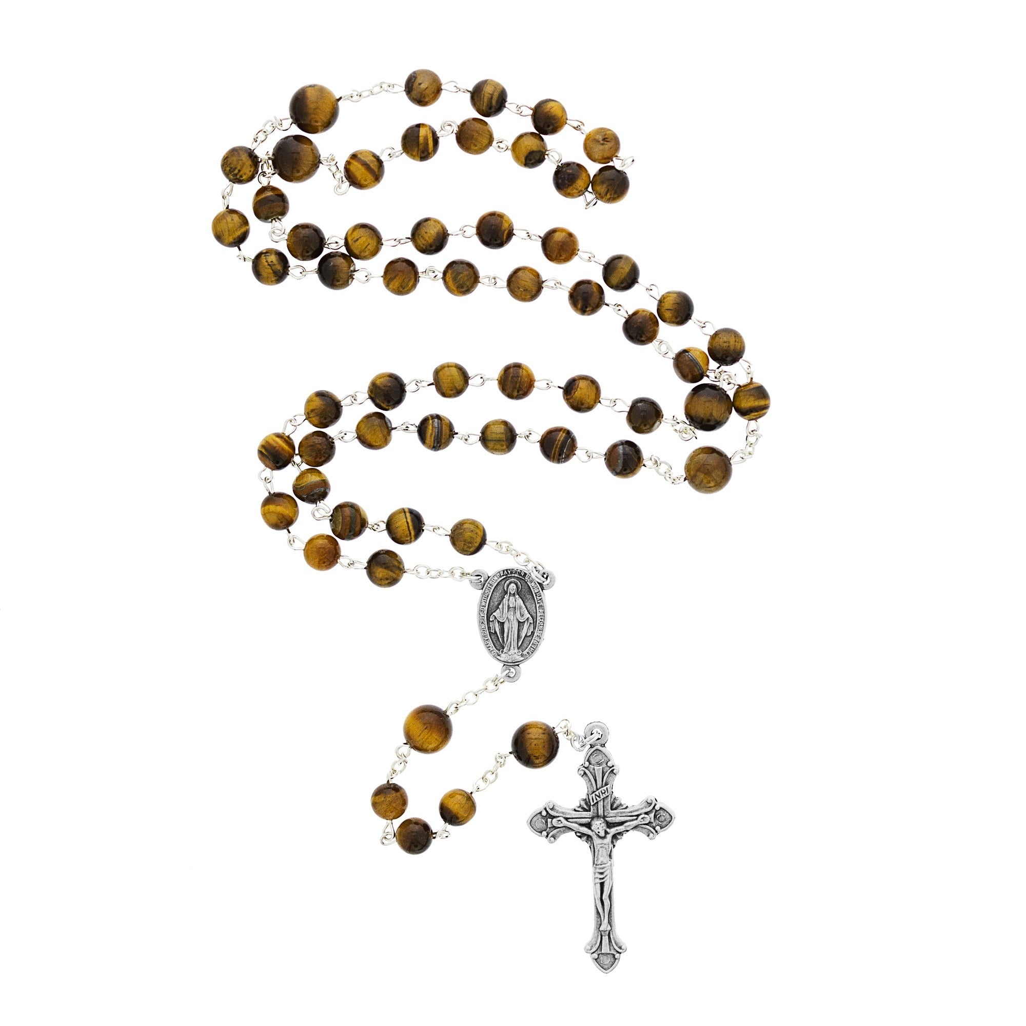 Tiger-Eye Rosary
