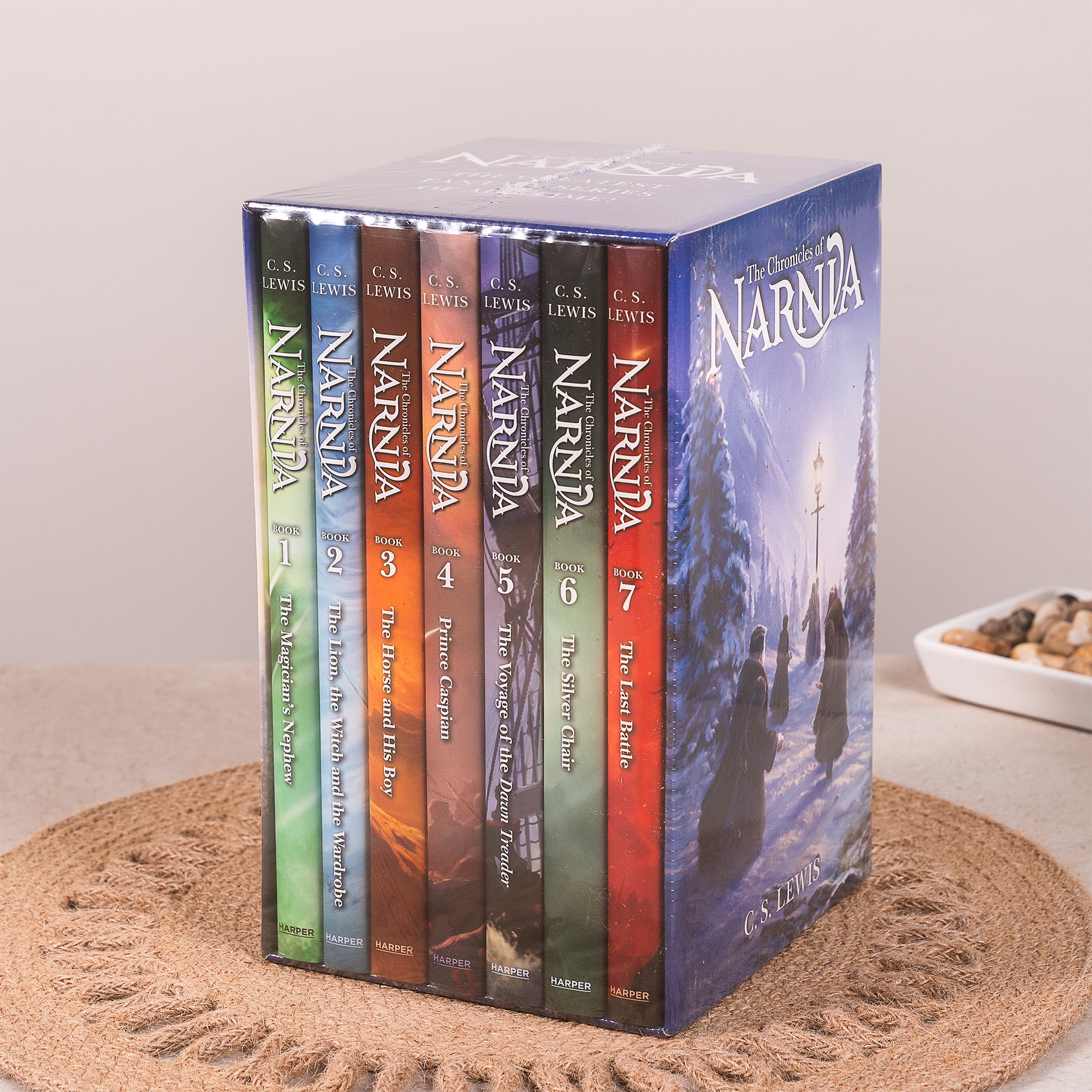 The Chronicles of Narnia Boxed Set - 7 Hardcover Books | The