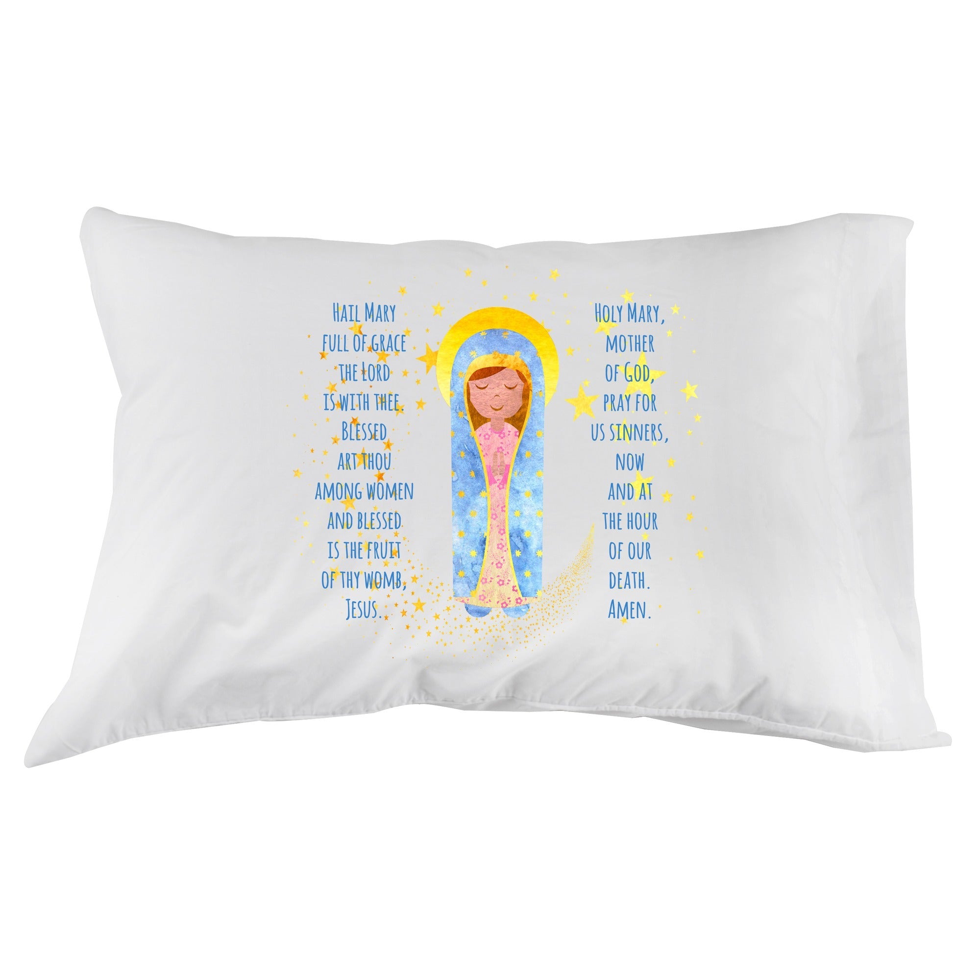 Hail Mary Pillowcase