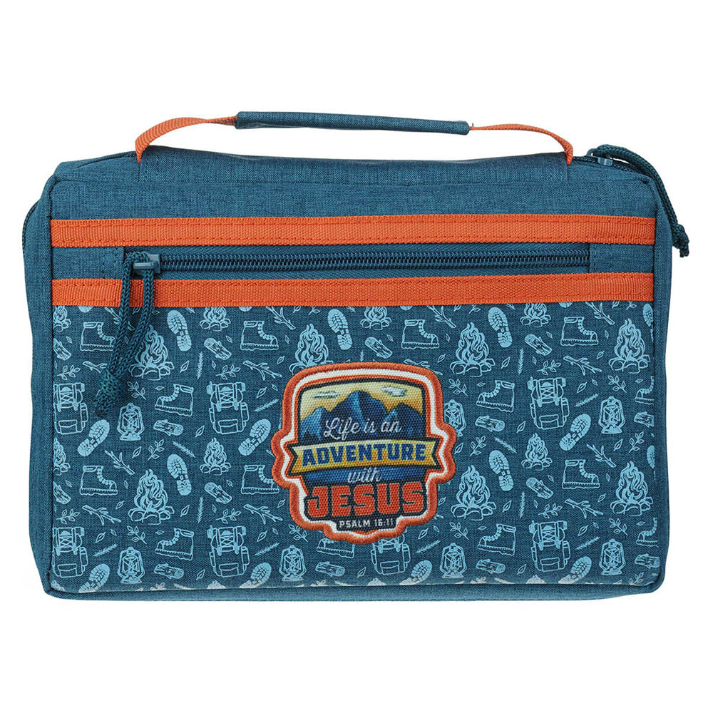 Adventure with Jesus Teal Kids Bible Cover