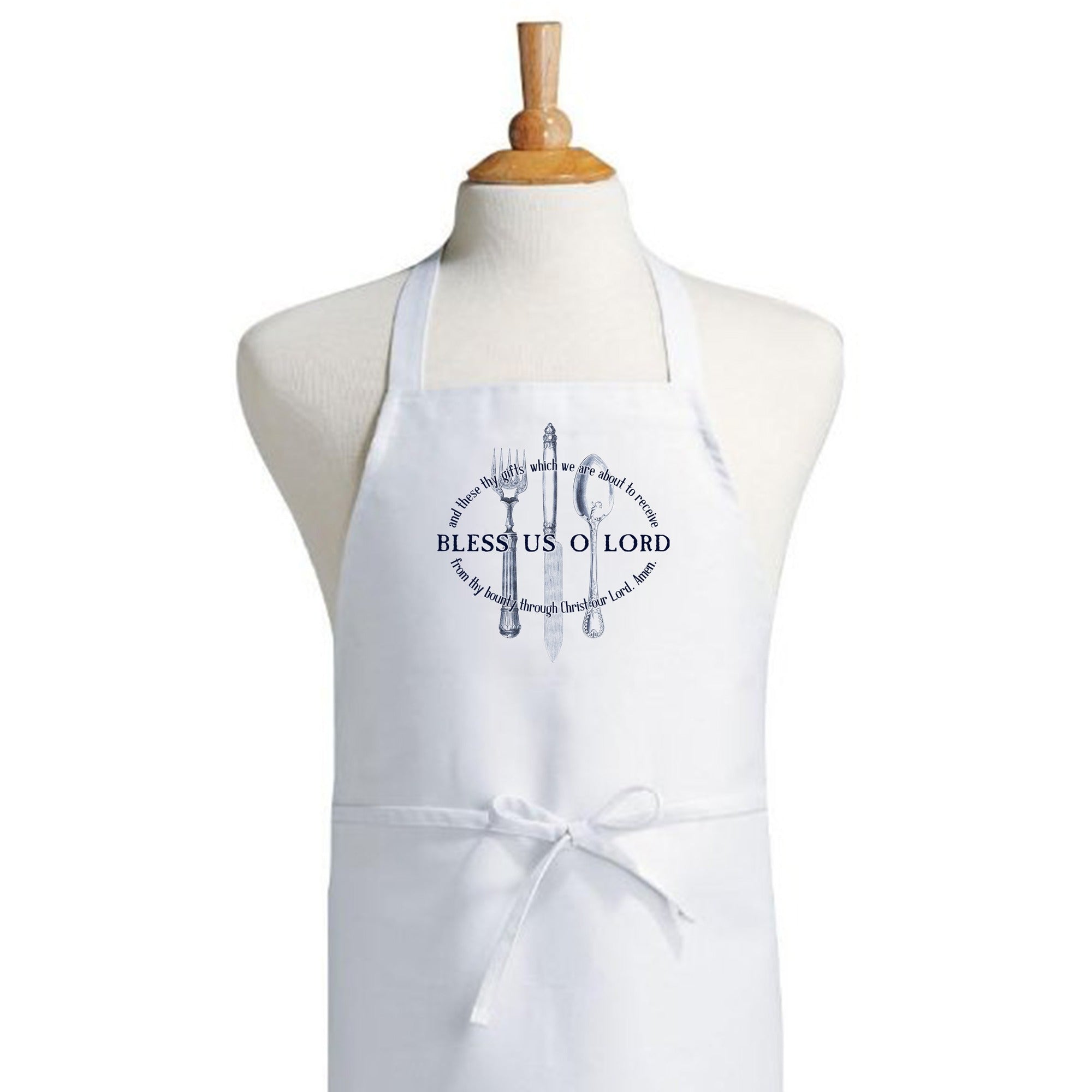 Bless Us O Lord Apron
