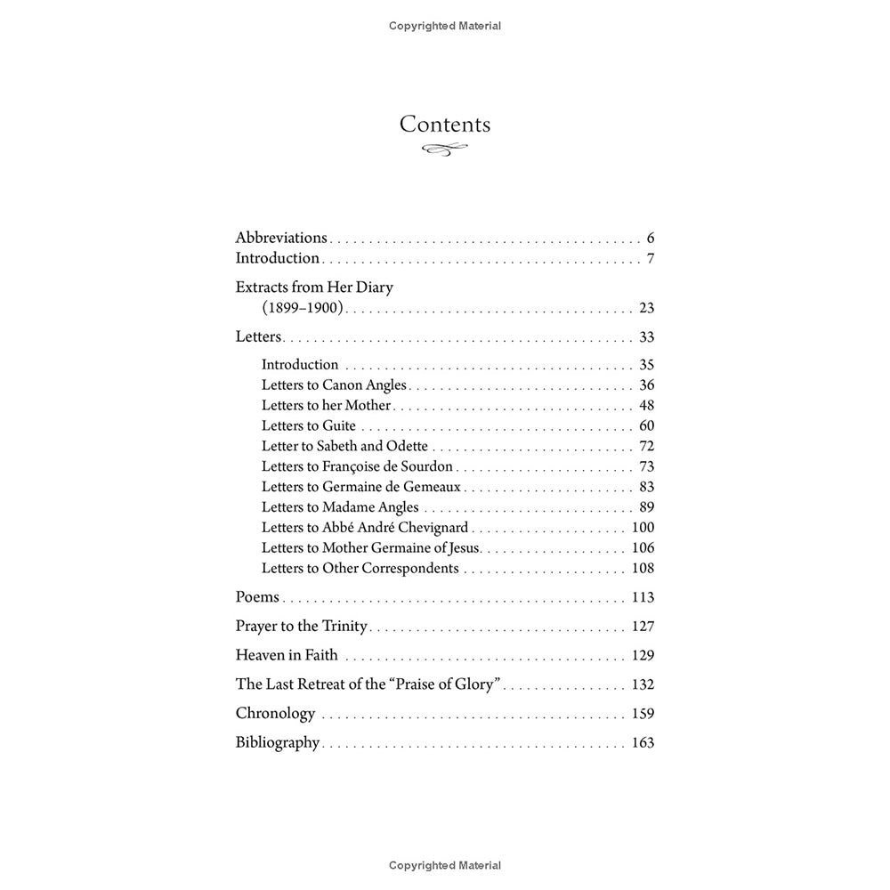 Always Believe in Love: Selected Writings of Elizabeth of the Trinity