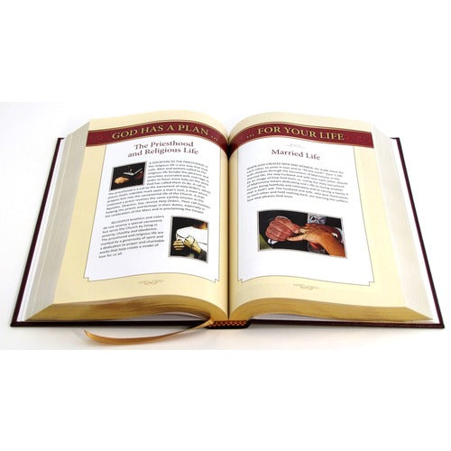 Red Holy Spirit Gift Bible (Douay-Rheims)