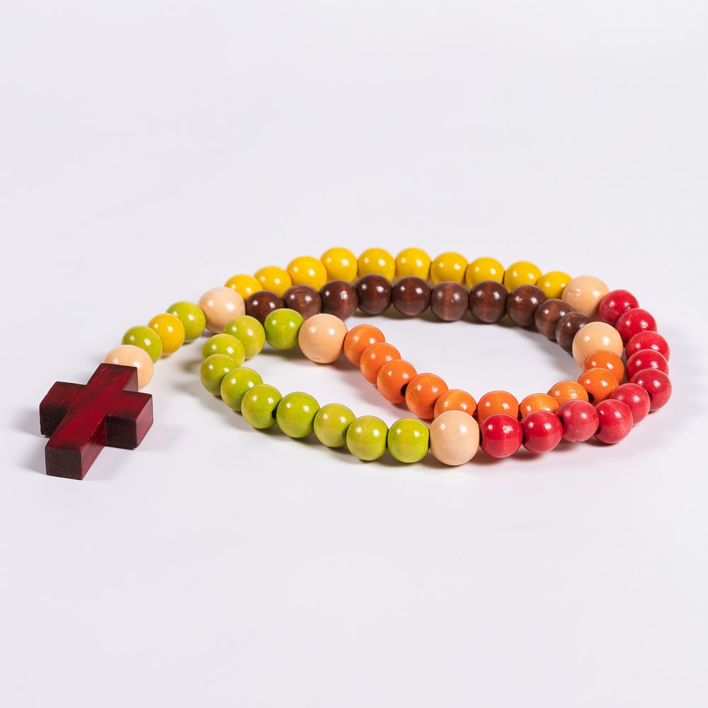 Wooden Kiddie Rosary