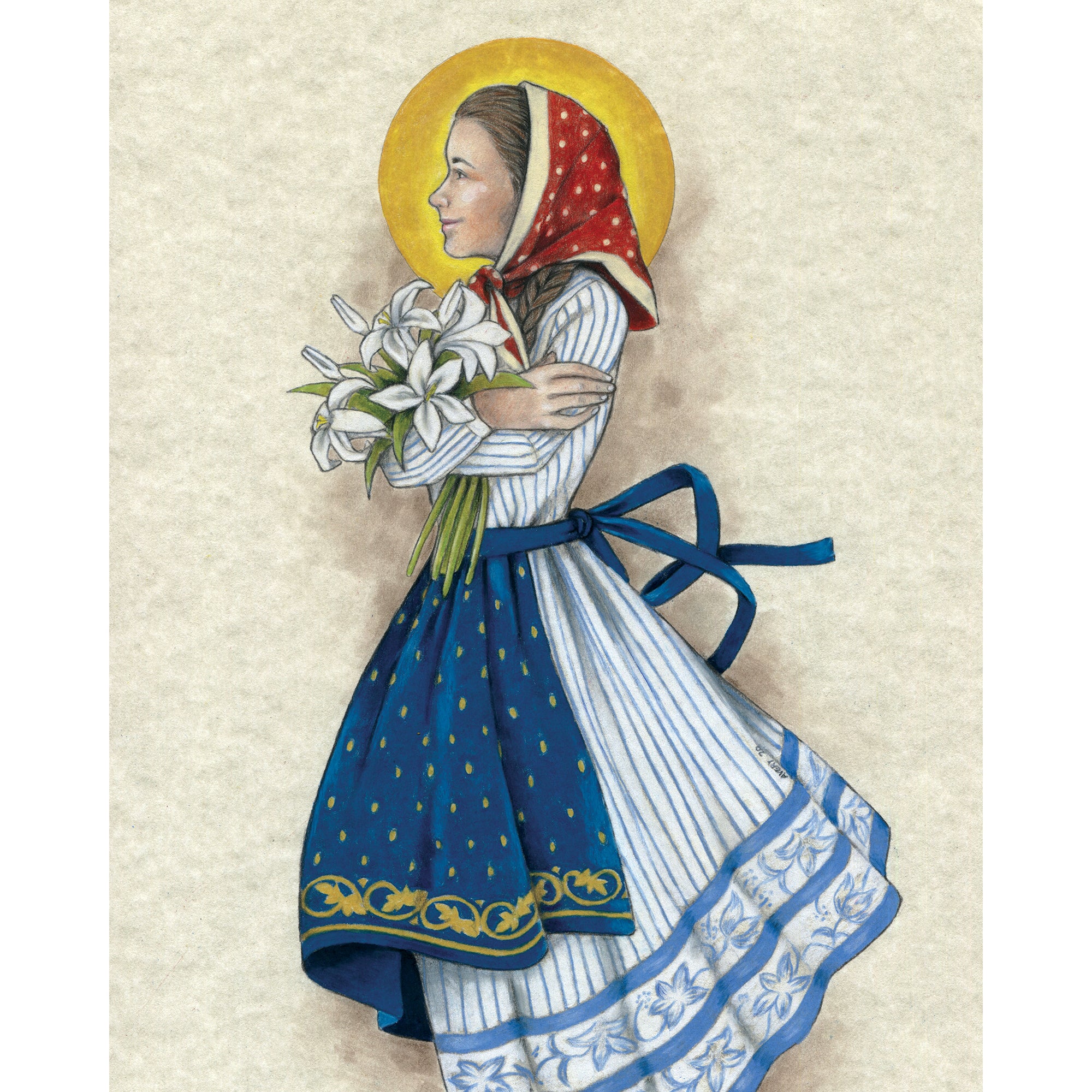 St. Maria Goretti Art Print | The Catholic Company St. Maria Goretti Art Print | The Catholic Company