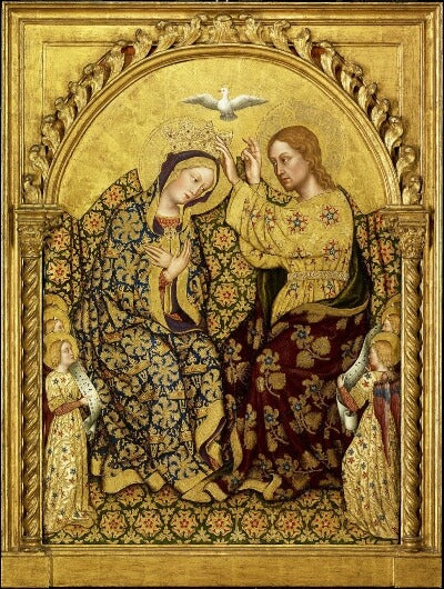 What did Mary’s coronation look like?