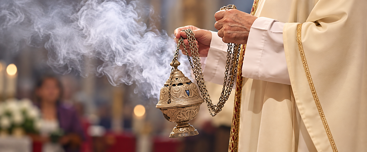 Holy Smokes: Why do priests burn incense at Mass and Adoration?