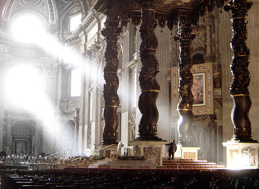 What is a “baldacchino”?