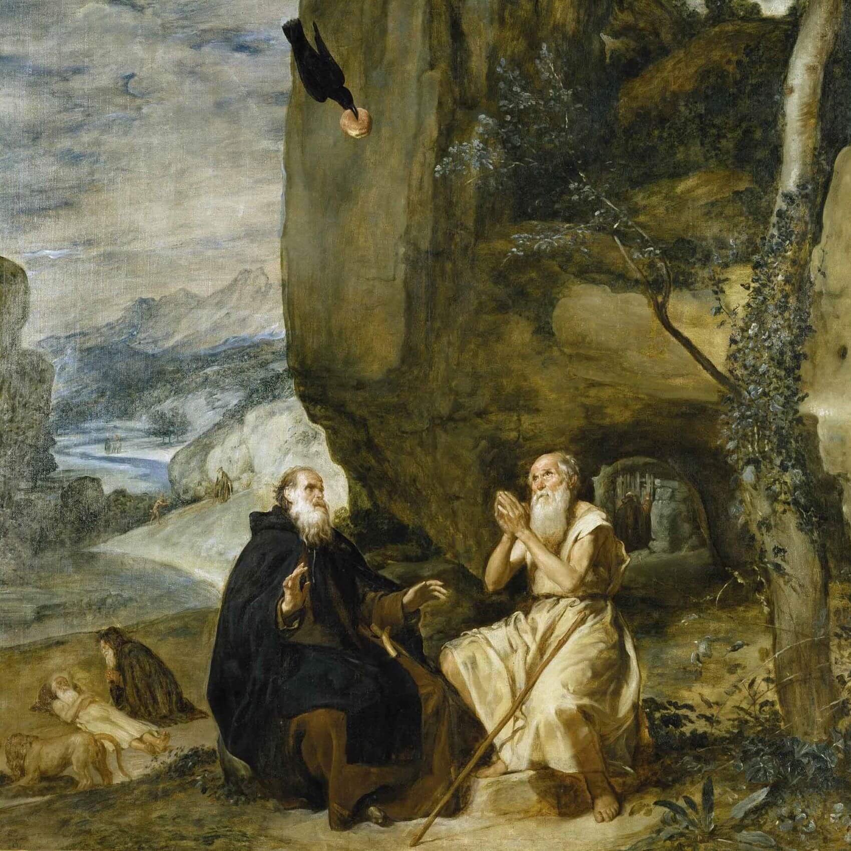 Who were the first monks and nuns?