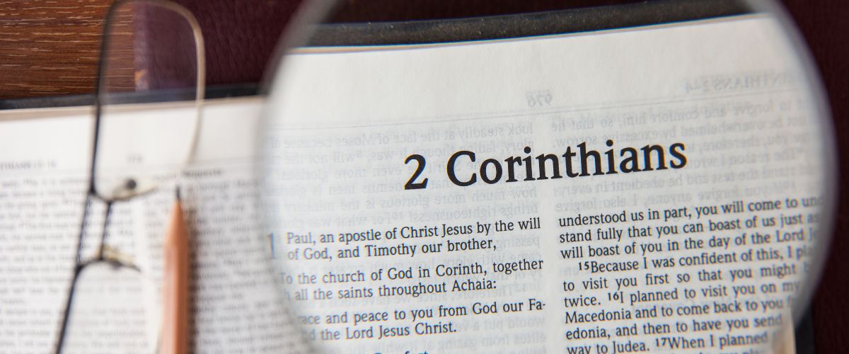book of II Corinthians in the bible