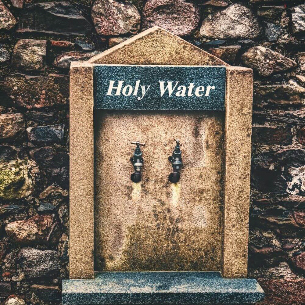 Why can’t Holy Water be sold?