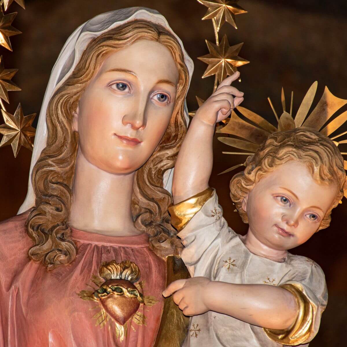 How did the Immaculate Heart of Mary cure Padre Pio?