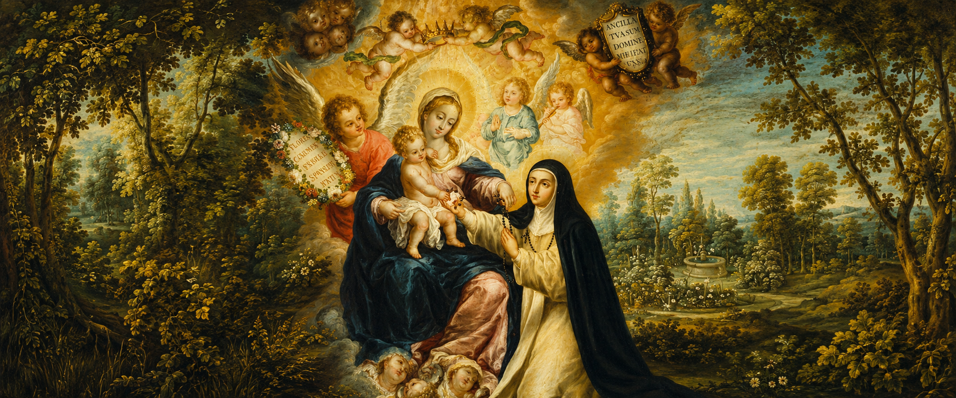 Who was the first saint born in the Americas?