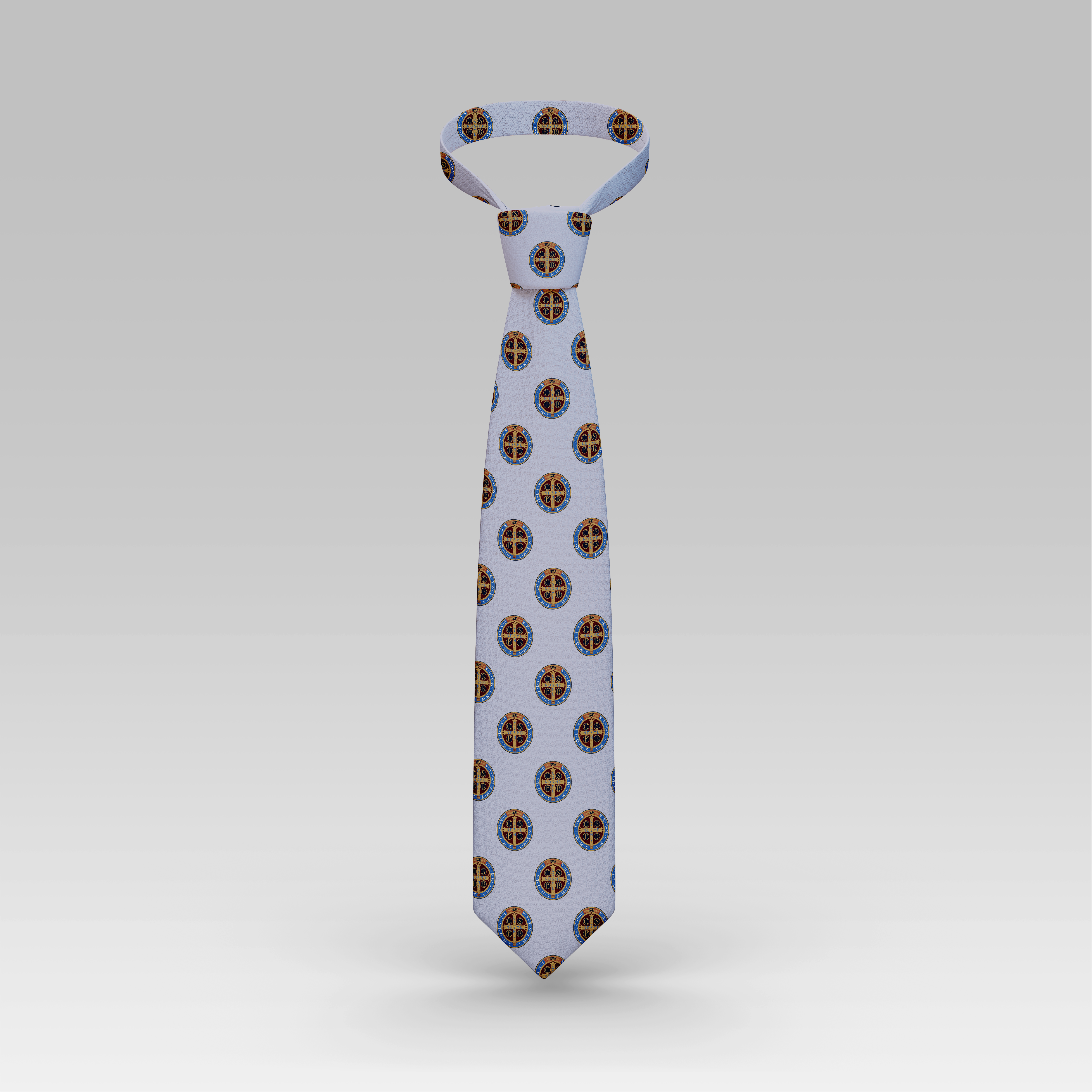 St. Benedict Medal Necktie